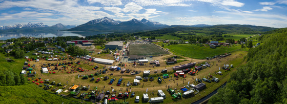 Messeområde fra tidligere landbruksmesse i Balsfjord